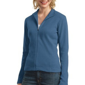 Port Authority® - Ladies Flatback Rib Full-Zip Jacket. L221