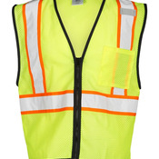 Unisex Chemically Treated Contrast Mesh Vest