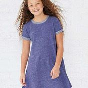 Toddler Harborside Mélange French Terry Twirl Dress