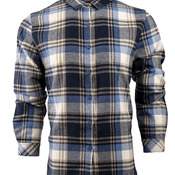 Women's No Pocket Yarn-Dyed Flannel Shirt