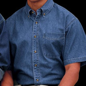Port Authority® - Heavyweight Denim Shirt. S100
