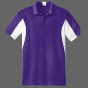 Side Blocked Micropique Sport Wick® Polo