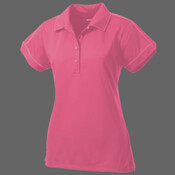 Ladies Contrast Stitch Micropique Sport Wick® Polo