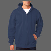 Adult Hooded Full-Zip Fleece