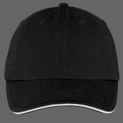 Washed Twill Sandwich Bill Cap