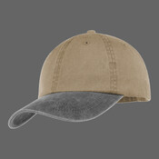 Two Tone Pigment Dyed Cap