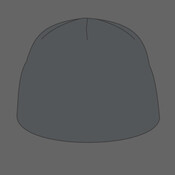 Fine Knit Skull Cap with Stripes