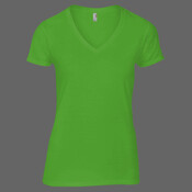 Ladies' Lightweight V-Neck Tee 88VLNVP