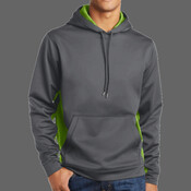 Sport Wick ® CamoHex Fleece Colorblock Hooded Pullover