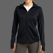 Ladies Tech Fleece Full Zip Hooded Jacket