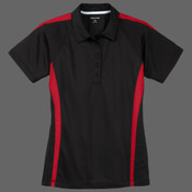 Ladies PosiCharge ® Micro Mesh Colorblock Polo