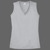 Ladies Sleeveless PosiCharge ® Competitor V Neck Tee