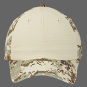 Colorblock Digital Ripstop Camouflage Cap