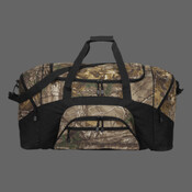 Camouflage Colorblock Sport Duffel