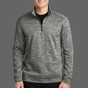 PosiCharge ® Electric Heather Fleece 1/4 Zip Pullover
