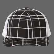 Patterned Snapback Trucker Cap