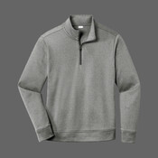 PosiCharge ® Sport Wick ® Heather Fleece 1/4 Zip Pullover