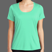 Ladies Posi UV ® Pro Scoop Neck Tee