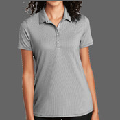 ® Ladies Gingham Polo