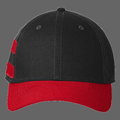 Stretch Cotton Striped Cap