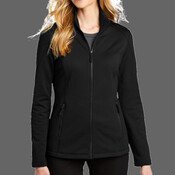 Ladies Grid Fleece Jacket