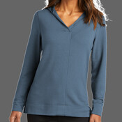 Ladies Microterry Pullover Hoodie