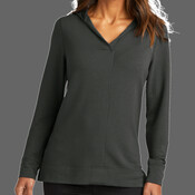 Ladies Microterry Pullover Hoodie
