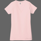 Junior Ladies Perfect Weight V Neck Tee