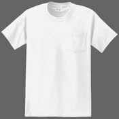 100% Cotton T Shirt with Pocket