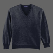 Port Authority® - Fine-Gauge V-Neck Sweater. SW275