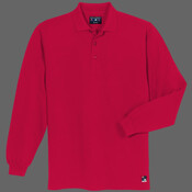 Port Authority® - Youth Long Sleeve Pique Knit Polo. Y320 