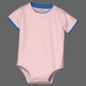 Infant Short Sleeve 1 Piece with Shoulder Snaps