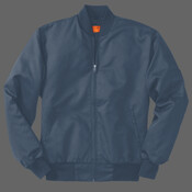Team Style Jacket with Slash Pockets