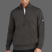 Club Fleece Sleeve Swoosh 1/2 Zip