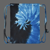 Tie-Dyed Drawstring Bag
