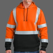 Ansi 107 Class 3 Heavy Duty Fleece Pullover Hoodie
