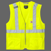 Ansi Class 2 Mesh Zip Front Vest