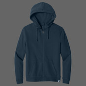 Organic Cotton Fleece Full Zip Hoodie