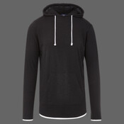 Unisex Miles Slub Hooded Long Sleeve T-Shirt