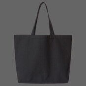 Jumbo Recycled Midweight Gusseted Canvas Tote