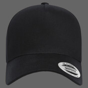 Retro Cotton Blend Snapback Cap