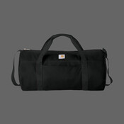 Canvas Packable Duffel with Pouch