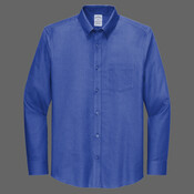 Tall Wrinkle Free Stretch Nailhead Shirt