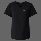 Women's Rhena Essential 1-Pocket Scrub V-Neck Top