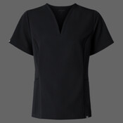 Women's Calix Fit & Flare Scrub V-Neck Top