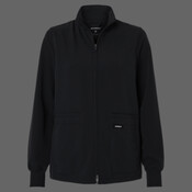 Women's Ceri Essential Full-Zip 6-Pocket Scrub Jacket