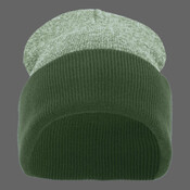 Heather Two-Tone Cuff Beanie