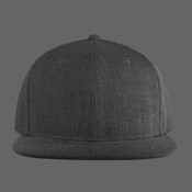Wool Blend Heather Snapback Cap