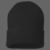 USA-Made 12'' Knit Cuffed Beanie