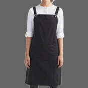 Cross Back Barista Bib Apron